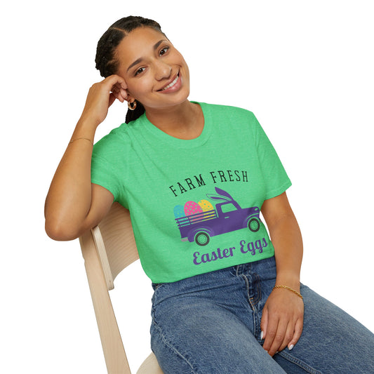 Fresh Easter Eggs - Unisex Softstyle T-Shirt